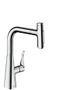 https://raleo.de:443/files/img/11eeea41c8888cb092906bba4399b90c/size_s/Hansgrohe-HG-Spueltischmischer-240-Metris-Select-M71-Ausziehbrause-2jet-chrom-73822000 gallery number 1